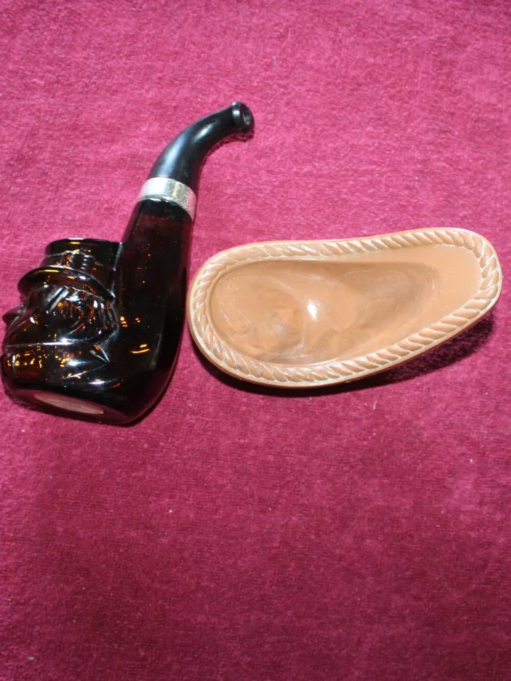 Vintage 1967 Avon Pipe Dream tribute aftershave decanter